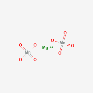 molecular formula MgMn2O8 B3363609 Magnesium permanganate CAS No. 10377-62-5
