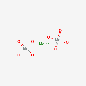 molecular formula MgMn2O8 B3363609 高锰酸镁 CAS No. 10377-62-5