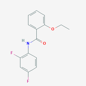 molecular formula C15H13F2NO2 B336362 N-(2,4-difluorophenyl)-2-ethoxybenzamide 