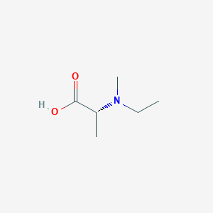 molecular formula C6H13NO2 B3363626 N-Ethyl-N-methyl-D-alanine CAS No. 1038919-38-8