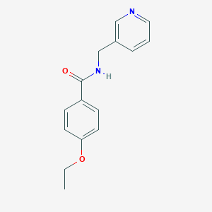 molecular formula C15H16N2O2 B336366 4-ethoxy-N-(pyridin-3-ylmethyl)benzamide 
