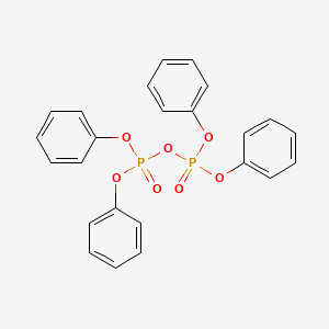 molecular formula C24H20O7P2 B3363682 Tetraphenyl pyrophosphate CAS No. 10448-49-4