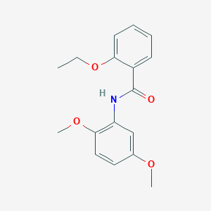 molecular formula C17H19NO4 B336369 N-(2,5-dimethoxyphenyl)-2-ethoxybenzamide 