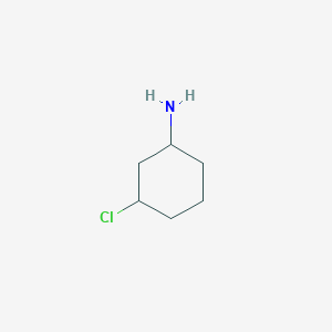 molecular formula C6H12ClN B3363702 3-Chloro-cyclohexylamine CAS No. 1045859-81-1