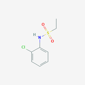molecular formula C8H10ClNO2S B336376 N-(2-chlorophenyl)ethanesulfonamide 