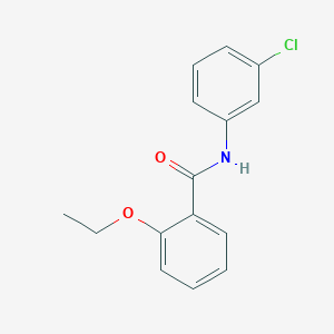 molecular formula C15H14ClNO2 B336385 N-(3-chlorophenyl)-2-ethoxybenzamide 
