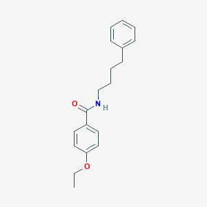 molecular formula C19H23NO2 B336386 4-ethoxy-N-(4-phenylbutyl)benzamide 