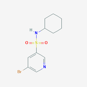 5-bromo-N-cyclohexyl-3-Pyridinesulfonamide