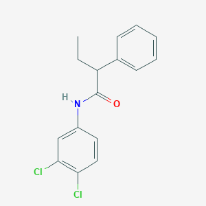 molecular formula C16H15Cl2NO B336401 N-(3,4-dichlorophenyl)-2-phenylbutanamide 