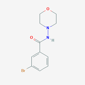 3-bromo-N-morpholin-4-ylbenzamide