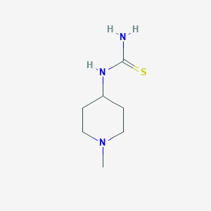 (1-Methylpiperidin-4-yl)thiourea