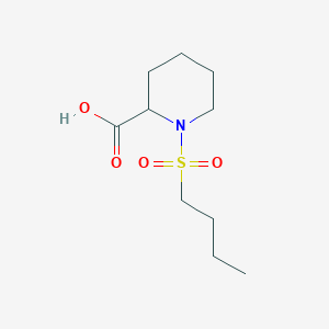1-(Butylsulfonyl)piperidine-2-carboxylic acid