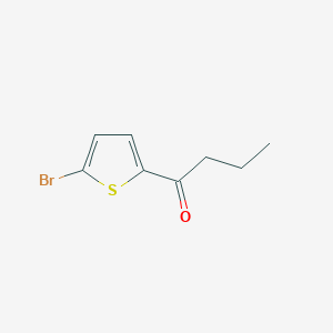 molecular formula C8H9BrOS B033642 1-(5-Bromothien-2-yl)butan-1-one CAS No. 106652-43-1