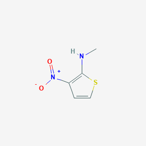 B3364384 N-Methyl-3-nitrothiophen-2-amine CAS No. 1150102-52-5