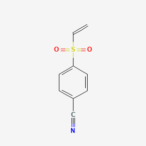 4-(Ethenesulfonyl)benzonitrile