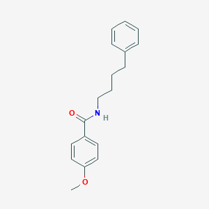 molecular formula C18H21NO2 B336447 4-methoxy-N-(4-phenylbutyl)benzamide 