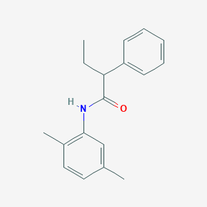 molecular formula C18H21NO B336471 N-(2,5-dimethylphenyl)-2-phenylbutanamide 