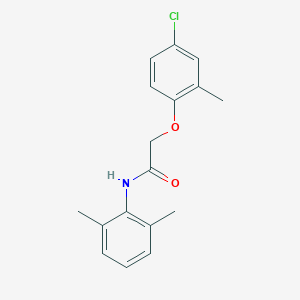 molecular formula C17H18ClNO2 B336475 2-(4-chloro-2-methylphenoxy)-N-(2,6-dimethylphenyl)acetamide 