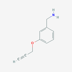 [3-(Prop-2-yn-1-yloxy)phenyl]methanamine