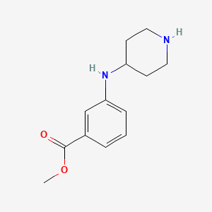 Methyl 3-(piperidin-4-ylamino)benzoate