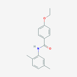 molecular formula C17H19NO2 B336478 N-(2,5-dimethylphenyl)-4-ethoxybenzamide 