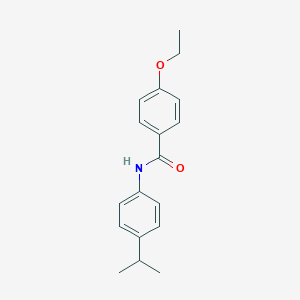 molecular formula C18H21NO2 B336491 4-ethoxy-N-(4-isopropylphenyl)benzamide 