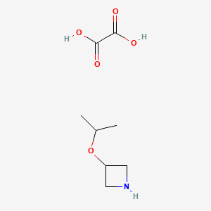 molecular formula C8H15NO5 B3364910 3-Isopropoxy-azetidine oxalate CAS No. 1187929-85-6
