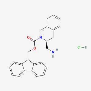 (S)-3-Aminomethyl-2-fmoc-1,2,3,4-tetrahydro-isoquinoline hydrochloride
