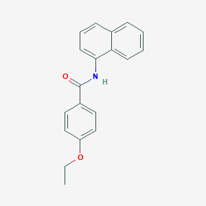 molecular formula C19H17NO2 B336499 4-ethoxy-N-(1-naphthyl)benzamide 