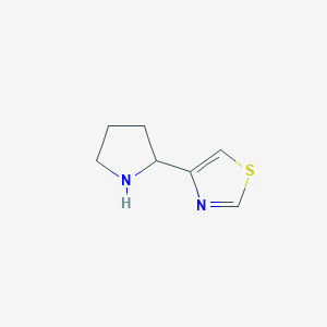 4-(Pyrrolidin-2-yl)thiazole