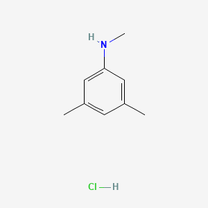 molecular formula C9H14ClN B3365011 N,3,5-三甲基苯胺盐酸盐 CAS No. 1193387-18-6