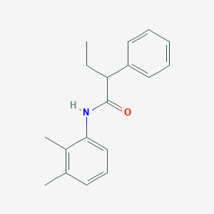 molecular formula C18H21NO B336505 N-(2,3-dimethylphenyl)-2-phenylbutanamide 