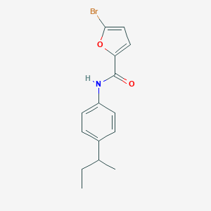 molecular formula C15H16BrNO2 B336507 5-bromo-N-[4-(butan-2-yl)phenyl]furan-2-carboxamide 