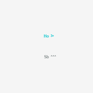 molecular formula HoSb+3 B3365113 Holmium antimonide CAS No. 12029-86-6