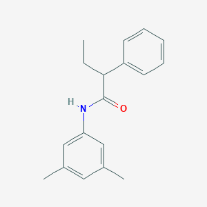 molecular formula C18H21NO B336512 N-(3,5-dimethylphenyl)-2-phenylbutanamide 