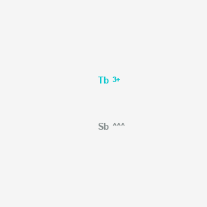 molecular formula SbTb+3 B3365138 Terbium antimonide CAS No. 12039-31-5