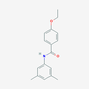 molecular formula C17H19NO2 B336522 N-(3,5-dimethylphenyl)-4-ethoxybenzamide 