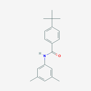 molecular formula C19H23NO B336527 4-tert-butyl-N-(3,5-dimethylphenyl)benzamide 