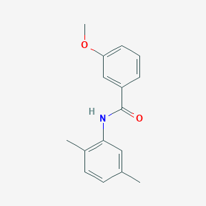 molecular formula C16H17NO2 B336541 N-(2,5-dimethylphenyl)-3-methoxybenzamide 