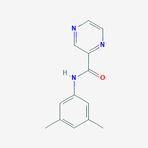 molecular formula C13H13N3O B336551 N-(3,5-dimethylphenyl)pyrazine-2-carboxamide 