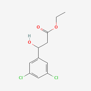Ethyl 3-(3,5-dichlorophenyl)-3-hydroxypropanoate
