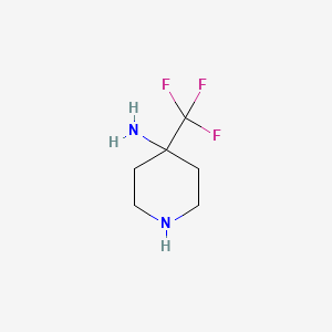 4-(Trifluoromethyl)piperidin-4-amine