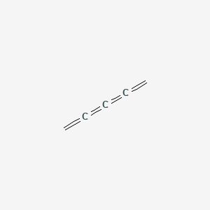 molecular formula C5H4 B3365742 1,2,3,4-戊四烯 CAS No. 12595-82-3