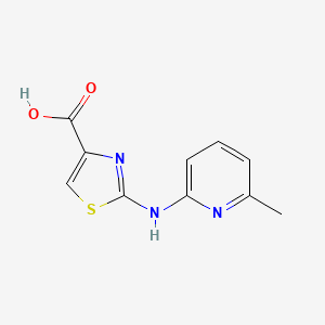 2-[(6-Methylpyridin-2-yl)amino]-1,3-thiazole-4-carboxylic acid