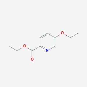 molecular formula C10H13NO3 B3366069 Ethyl 5-ethoxypicolinate CAS No. 1312903-94-8