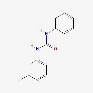 molecular formula C14H14N2O B3366085 1-(3-Methylphenyl)-3-phenylurea CAS No. 13140-51-7