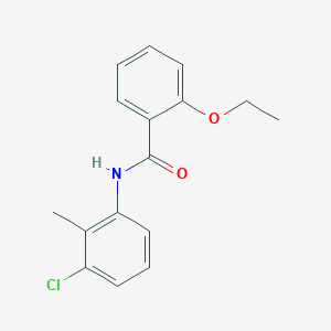 molecular formula C16H16ClNO2 B336616 N-(3-chloro-2-methylphenyl)-2-ethoxybenzamide 