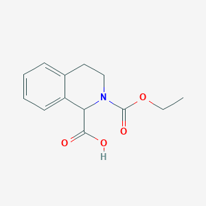 2-(Ethoxycarbonyl)-1,2,3,4-tetrahydroisoquinoline-1-carboxylic acid