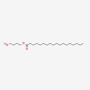 molecular formula C22H44O3 B3366194 1,4-Butanediol monostearate CAS No. 1335-20-2