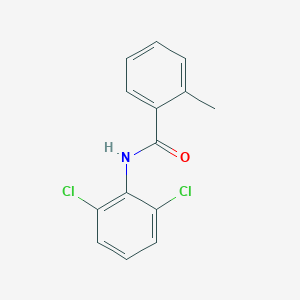 molecular formula C14H11Cl2NO B336622 N-(2,6-dichlorophenyl)-2-methylbenzamide 